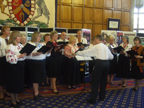 The Bradford oseredok mixed choir